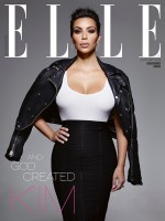 Kim Kardashian Lands ELLE UK January 2015 Cover Kim Kardashian Lands ELLE UK January 2015 Cover