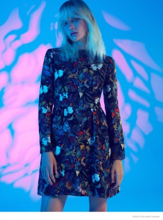 Maja Salamon Wears Winter Trends for Vogue Ukraine – Fashion Gone Rogue