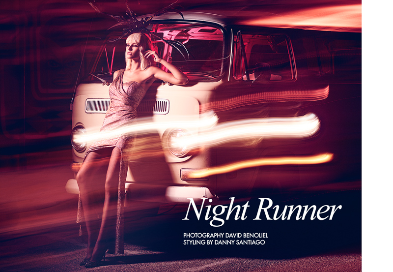 FGR Exclusive | Gintare Sudziute by David Benoliel in “Night Runner”
