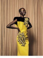 Nykhor Paul Wears Haute Couture for Flaunt by Pierre dal Corso Nykhor Paul Wears Haute Couture for Flaunt by Pierre dal Corso