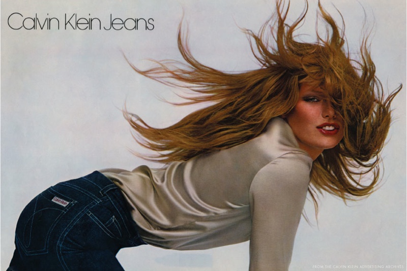 Patti Hansen Models in Calvin Klein Jeans 1979 Ads