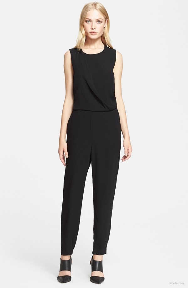 Theory 'Daimine' Crepe Jumpsuit available at Nordstrom for $272.98