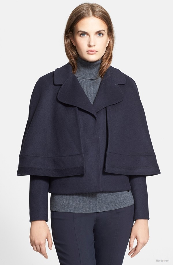 Tory Burch Jess Convertible Cape Jacket available at Nordstrom for $595.00