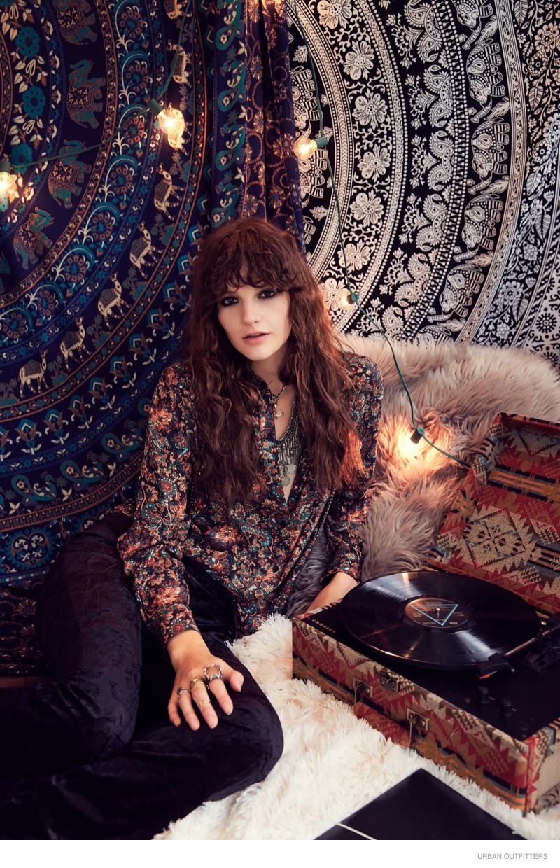 Sara Blomqvist Gets Bohemian for Urban Outfitters Lookbook, “Wanderlust”