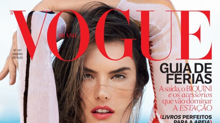 Alessandra Ambrosio is Looking Hot on Vogue Brazil January 2015 Cover