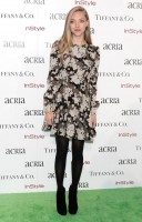 Amanda Seyfried Wears Saint Laurent Floral Dress at the ACRIA Holiday Dinner Event Amanda Seyfried Wears Saint Laurent Floral Dress at the ACRIA Holiday Dinner Event
