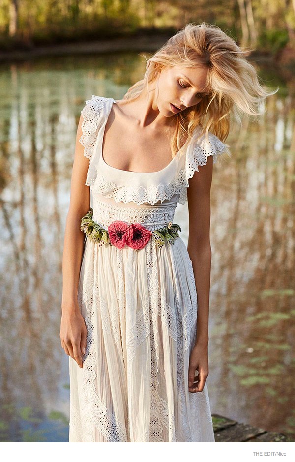 Anja Rubik Stuns for the Edit, Talks Naked Images