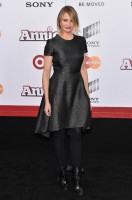 Cameron Diaz Wears Black Dior Tweed Dress at "Annie" New York Premiere Cameron Diaz Wears Black Dior Tweed Dress at "Annie" New York Premiere