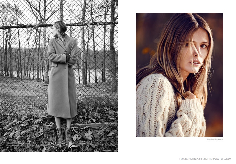 Edita Vilkeviciute Takes on Sweater Weather for Scandinavia S/S/A/W