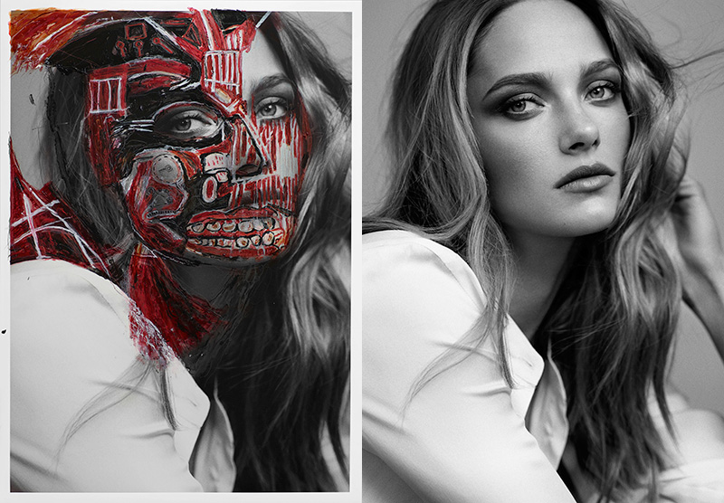 Karmen Pedaru by Hunter & Gatti.  (L) Re-worked version (R) Original