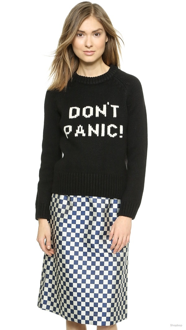 Marc by Marc Jacobs Don't Panic Sweater