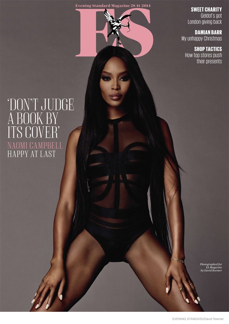 Naomi Campbell Brings the Heat in David Roemer Shoot for Evening Standard Naomi Campbell Brings the Heat in David Roemer Shoot for Evening Standard
