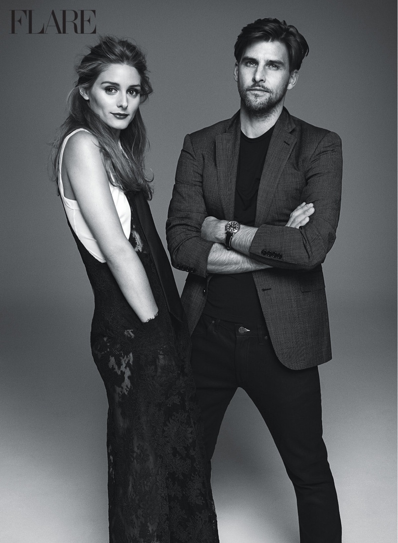 The models Olivia Palermo (USA) and Johannes Huebl pose at the opening of a  new store of the French, Stock Photo, Picture And Rights Managed Image.  Pic. PAH-39001851