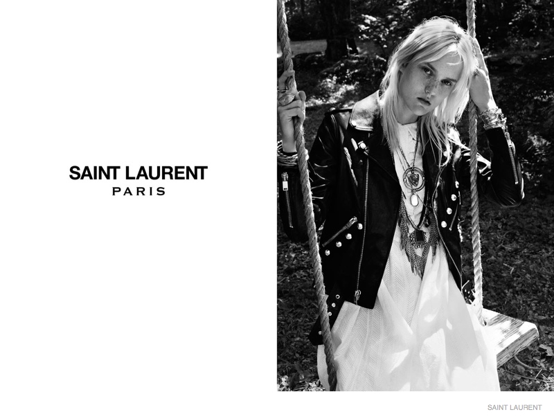 Heidi Slimane Shoots Saint Laurent Psych Rock Spring 2015 Collection