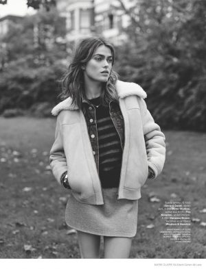 Sophie Vlaming Wears 1970s Style in Marie Claire Netherlands Editorial ...