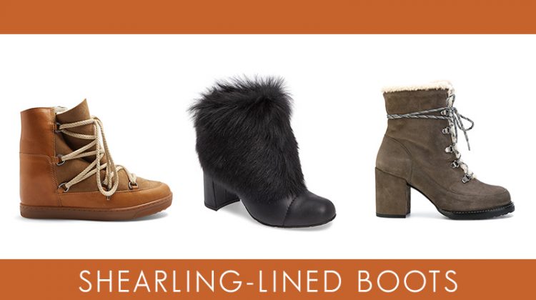 Shearling-lined boots that are amazing