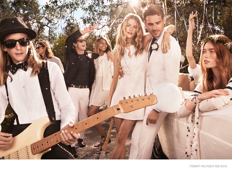 Høne Først visuel Behati Prinsloo Says I Do for Tommy Hilfiger Spring '15 Ads – Fashion Gone  Rogue