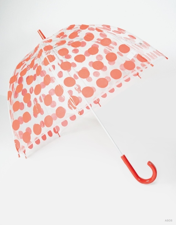 Cath Kidston Birdcage Umbrella in Big Spot Print 