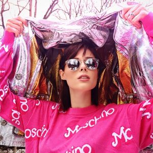 Get the Look: Coco Rocha’s Moschino Sweatshirt Get the Look: Coco Rocha’s Moschino Sweatshirt
