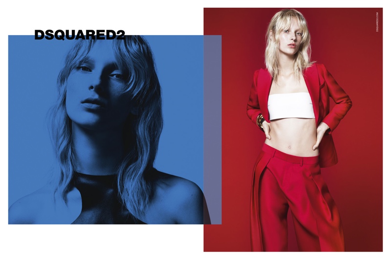 DSquared2 Gets Colorful for Spring 2015 Campaign