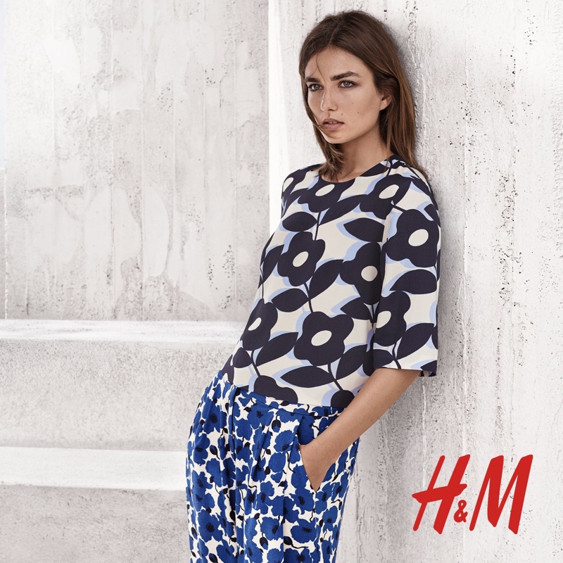 H&M Key Spring 2015 Pieces: Andreea Diaconu Wears H&M’s Latest