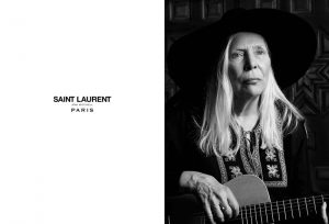 Joni Mitchell Appears in Saint Laurent’s 2015 Music Project Joni Mitchell Appears in Saint Laurent’s 2015 Music Project
