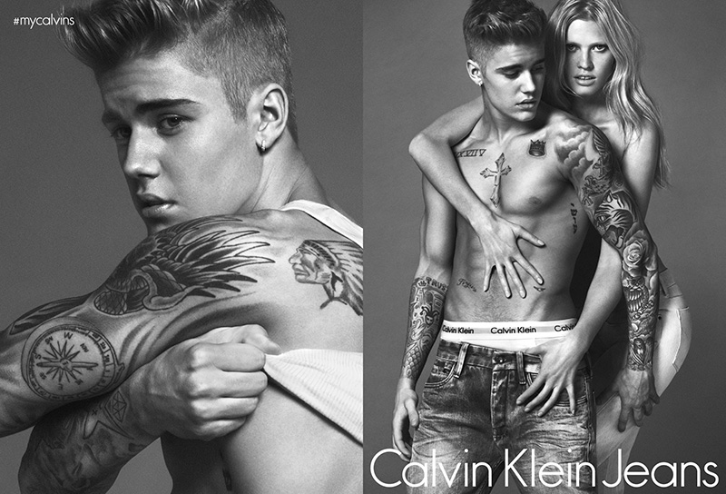 Lara Stone Gets Death Threats From Justin Bieber’s Fans After Calvin Klein Photos Released