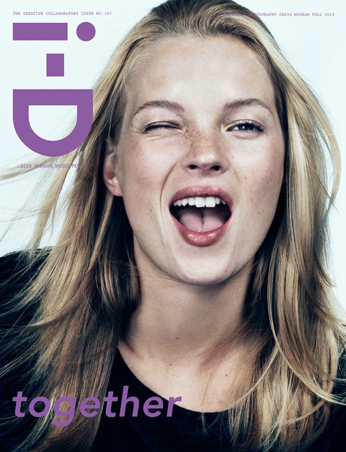 Kate Moss for i-D Fall 2013 Cover by Craig McDean