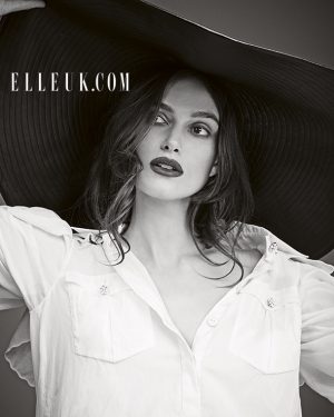Keira Knightley Covers Elle UK, Reveals Her Name is Misspelled Keira Knightley Covers Elle UK, Reveals Her Name is Misspelled