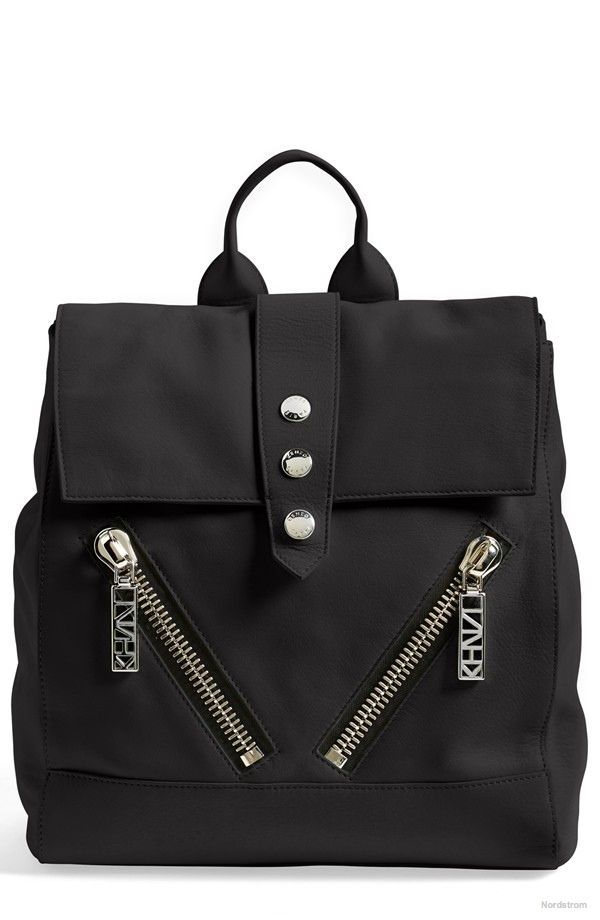Kenzo 'Kalifornia' Leather Backpack