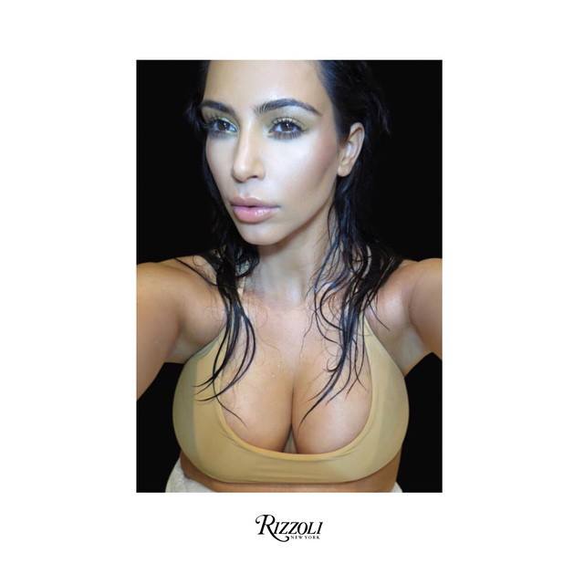 Kim Kardashian Flaunts Cleavage on ‘Selfish’ Cover
