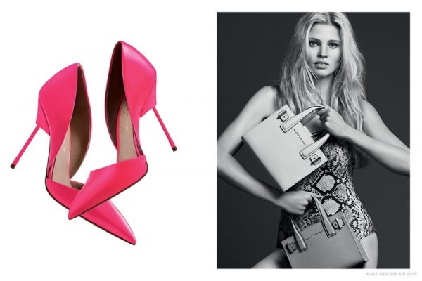 Lara Stone Stuns in Spring ’15 Kurt Geiger Shoe Ads – Fashion Gone Rogue