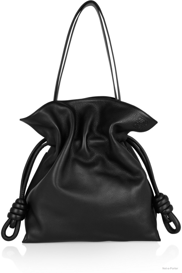 Loewe 'Flamenco Knot' large leather shoulder bag