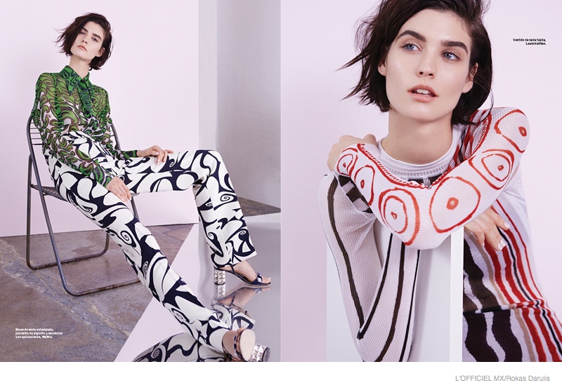 Manon Leloup Takes On Colorful Resort Designs for L’Officiel Mexico