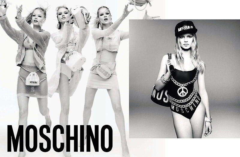 Preview: Moschino Goes 90s for Spring 2015 Ad