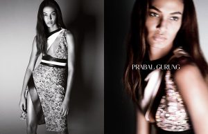 Joan Smalls Broods for Prabal Gurung Spring 2015 Ads Joan Smalls Broods for Prabal Gurung Spring 2015 Ads