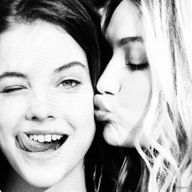 Barbara Palvin & Gigi Hadid look to be having a good time