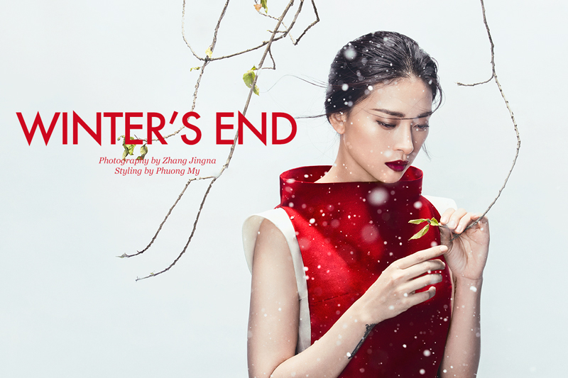 FGR Exclusive | Ngo Thanh Van by Zhang Jingna in "Winter's End"