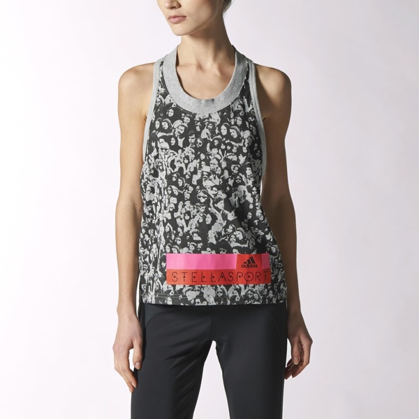 adidas stellasport Printed Cotton Tank available for $40.00