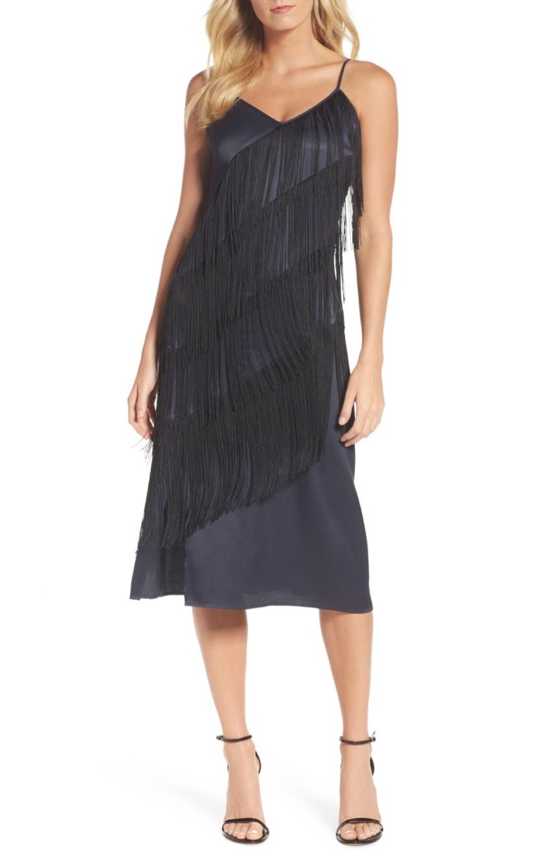 NIC+ZOE Fringed Up Midi Dress $228