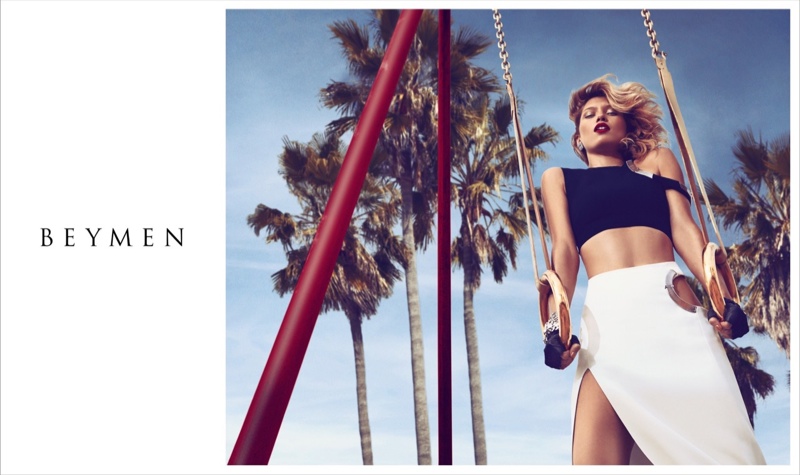 Hana Jirickova Gets Sports Luxe in Beymen Spring 2015 Campaign