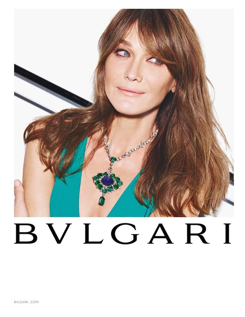Carla Bruni is All Smiles for Bulgari ‘Diva’ Spring 2015 Campaign