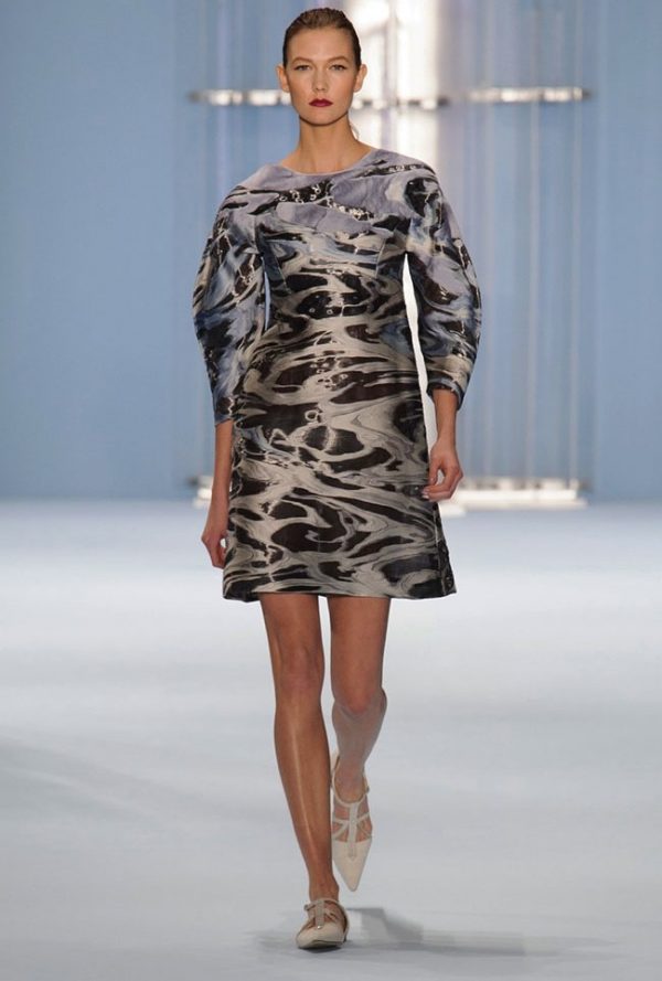 Carolina Herrera Features Painterly Prints for Fall 2015 – Fashion Gone ...