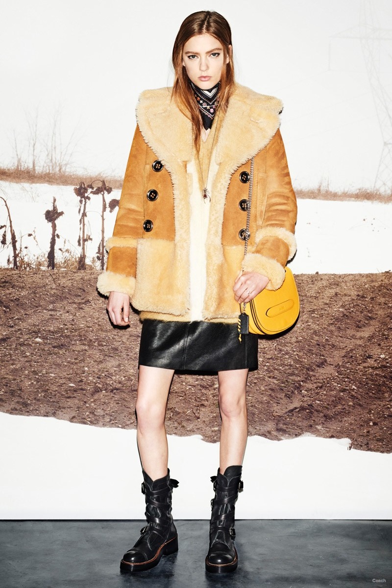Coach Does Chic & Cozy Coats for Fall 2015