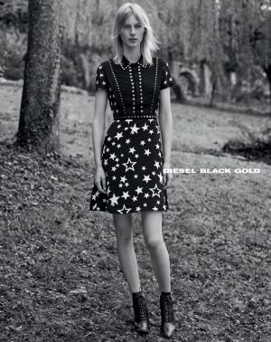 Julia Nobis is a Cool Kid in Diesel Black Gold's Spring 2015 Campaign Julia Nobis is a Cool Kid in Diesel Black Gold's Spring 2015 Campaign