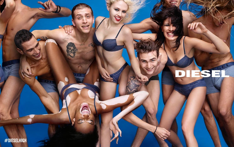 Diesel Gets Happy for Its Spring 2015 Campaign
