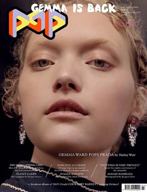 Gemma Ward, Gwen Stefani Cover POP S/S 2015 Gemma Ward, Gwen Stefani Cover POP S/S 2015