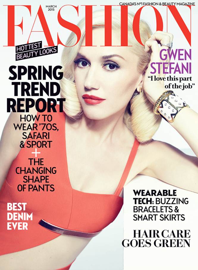 Gwen Stefani Covers FASHION Magazine & Explains Why She Won't Pose Topless