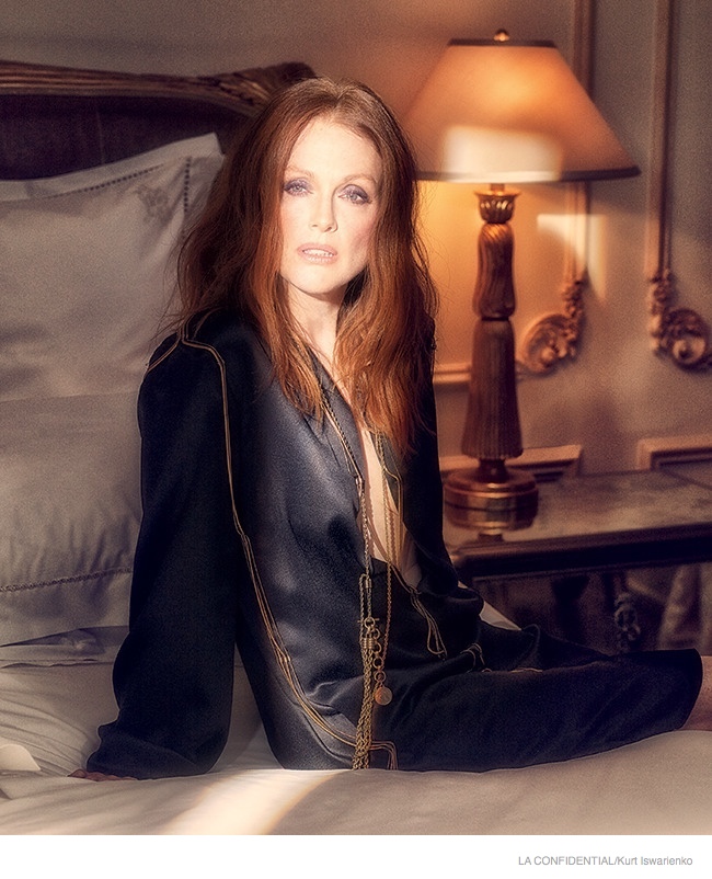Julianne Moore Stars in Sexy Fashion Shoot for LA Confidential