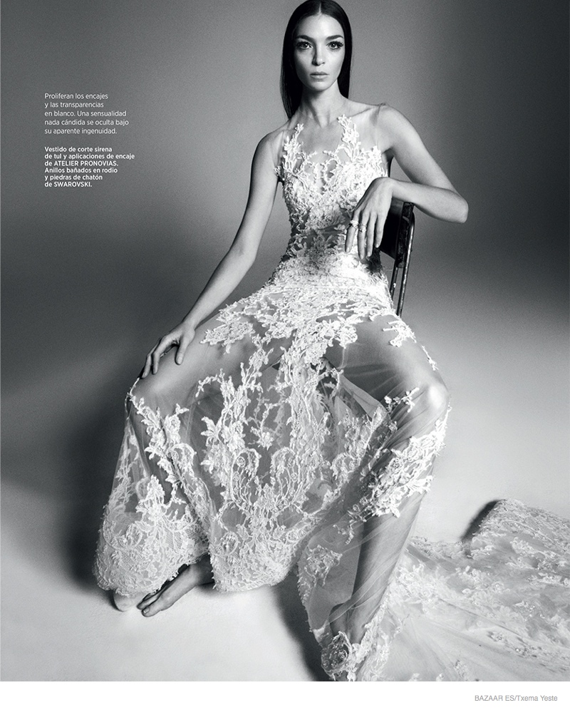 Mariacarla Boscono Reveals Her Many Sides for Bazaar Spain Editorial